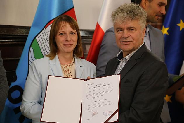 Oświatowa uroczystość w ratuszu