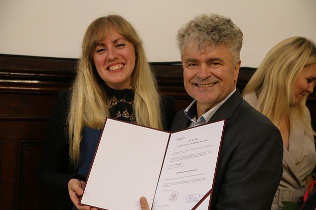 Oświatowa uroczystość w ratuszu