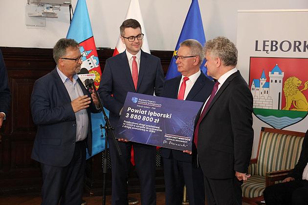18 mln 912 tys. zł dla regionu lęborskiego z Rządowego Programu Inwestycji Strategicznych