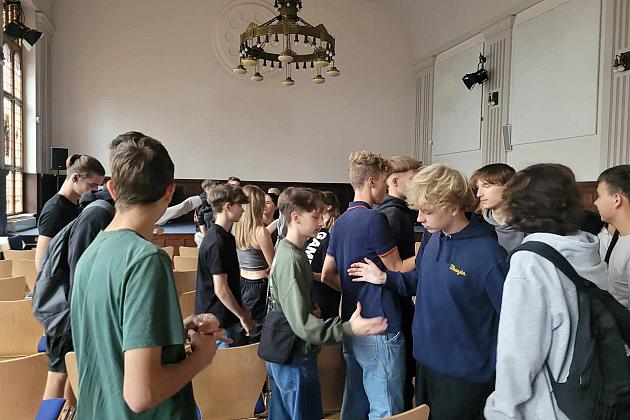 Szkolna polsko-niemiecka wymiana w Stralsundzie pt.: „Was verbindet?”- „Co łączy?