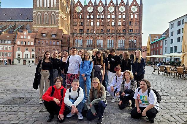 Szkolna polsko-niemiecka wymiana w Stralsundzie pt.: „Was verbindet?”- „Co łączy?
