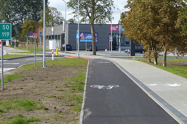 Tczewska po przebudowie połączona z obwodnicą