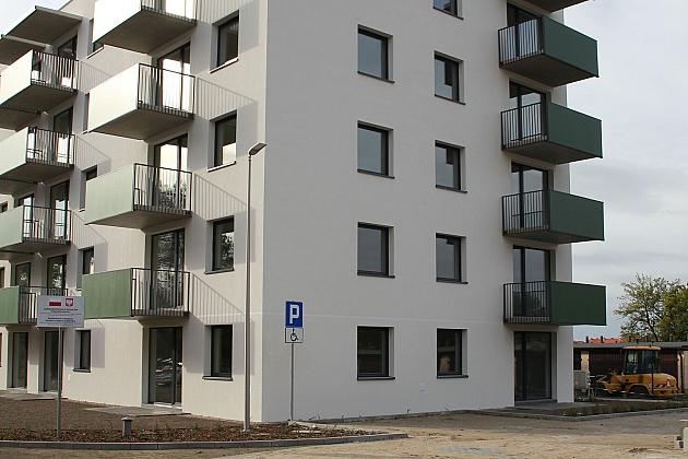 Budynek z mieszkaniami na wynajem przy ul. Obrońców Wybrzeża 9 ukończony