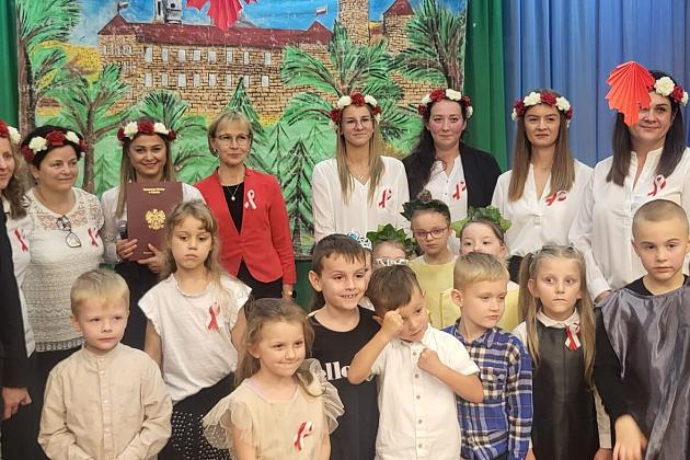 Wieczornica z okazji Święta Niepodległości w Przedszkolu Nr 6 w Lęborku!