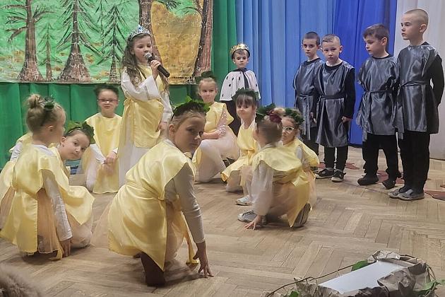 Wieczornica z okazji Święta Niepodległości w Przedszkolu Nr 6 w Lęborku!