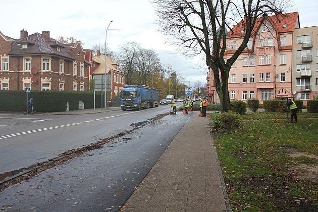 Droga rowerowa na Wojska Polskiego kompletna