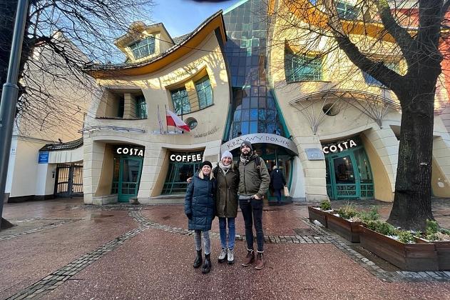 Młodzież ze Słowacji w Lęborku