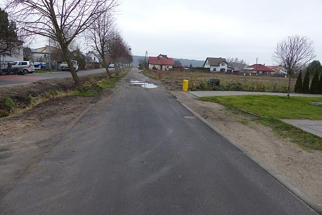 Myśliwska z asfaltem. Wkrótce II etap inwestycji.