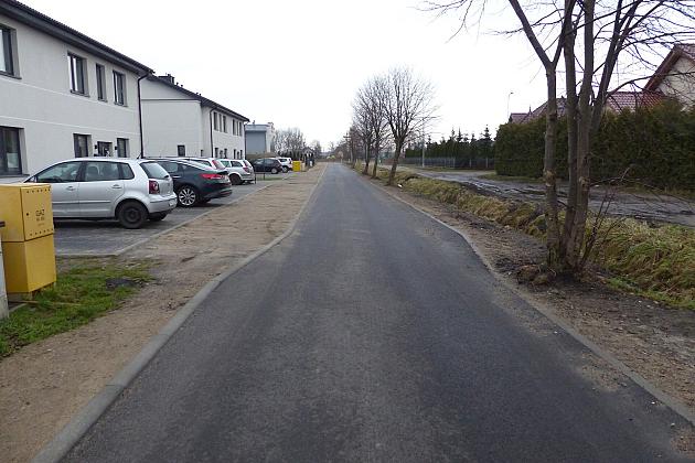 Myśliwska z asfaltem. Wkrótce II etap inwestycji.