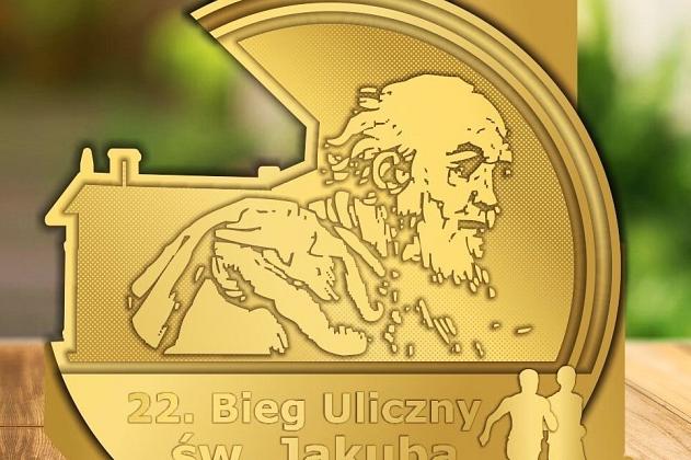 Wyjątkowy medal na 22. Bieg Uliczny św. Jakuba