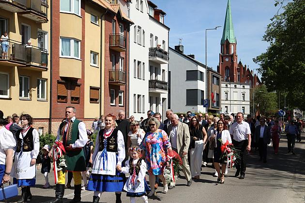 Niech się święci 3 Maja! Lębork pamięta o 233. rocznicy uchwalenia Konstytucji.