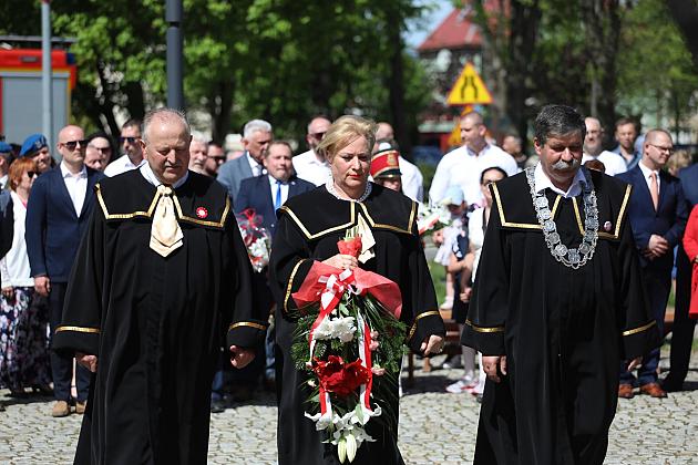 Niech się święci 3 Maja! Lębork pamięta o 233. rocznicy uchwalenia Konstytucji.