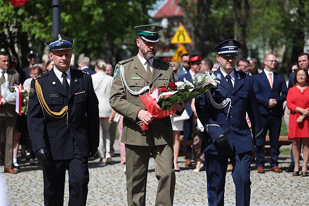 Niech się święci 3 Maja! Lębork pamięta o 233. rocznicy uchwalenia Konstytucji.