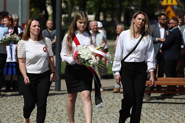 Niech się święci 3 Maja! Lębork pamięta o 233. rocznicy uchwalenia Konstytucji.