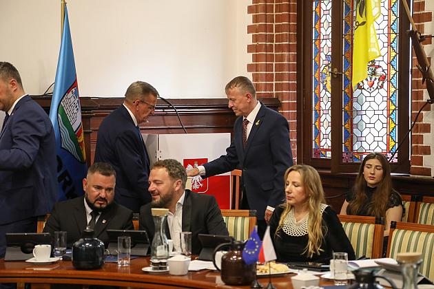Inauguracyjna sesja Rady Miejskiej w Lęborku