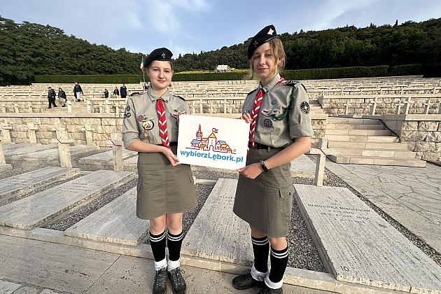Harcerze z Lęborka na Uroczystościach 80. Rocznicy Bitwy pod Monte Cassino