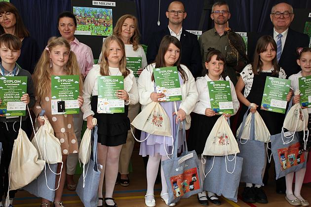 Konkurs plastyczny „Czysty las wokół nas” rozstrzygnięty