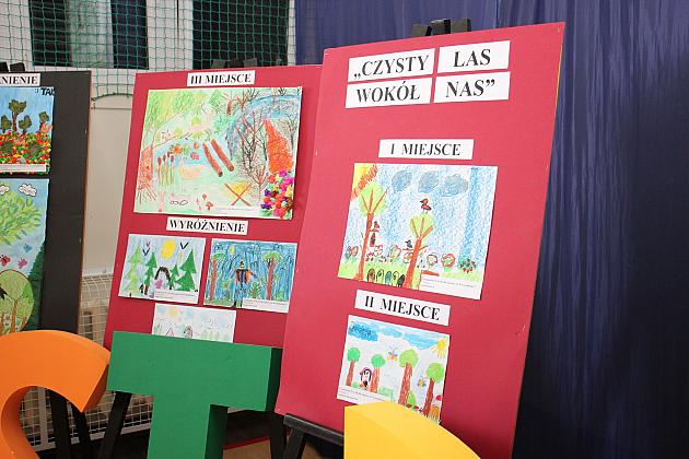 Konkurs plastyczny „Czysty las wokół nas” rozstrzygnięty