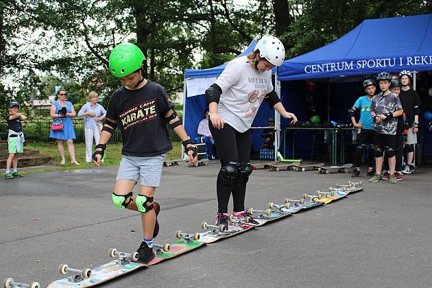 Pierwsze zawody na skateparku w Lęborku