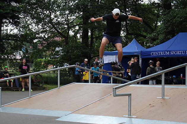 Pierwsze zawody na skateparku w Lęborku