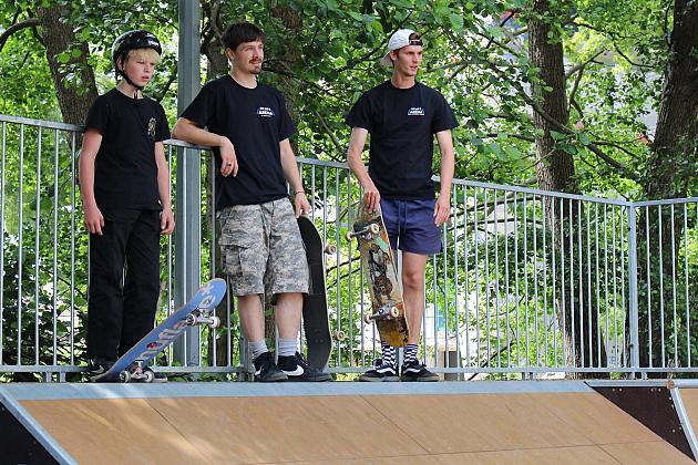 Pierwsze zawody na skateparku w Lęborku