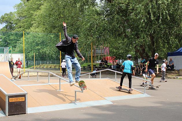 Pierwsze zawody na skateparku w Lęborku