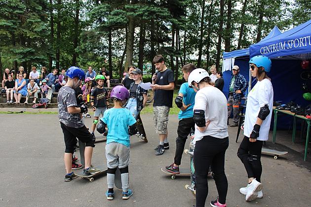 Pierwsze zawody na skateparku w Lęborku