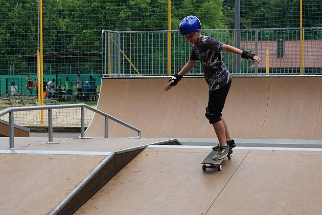 Pierwsze zawody na skateparku w Lęborku