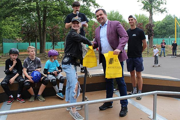 Pierwsze zawody na skateparku w Lęborku