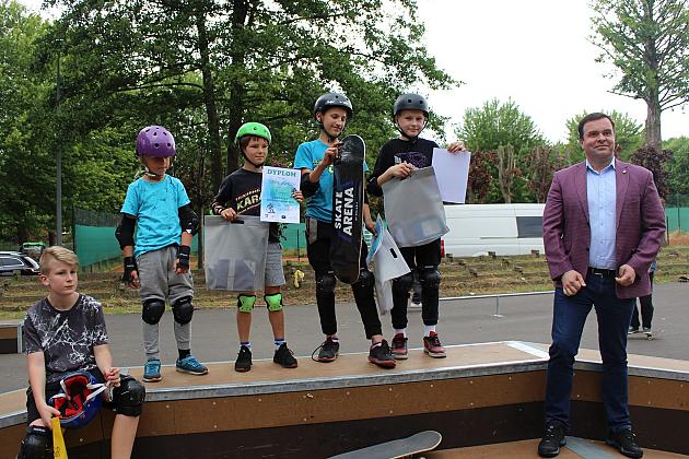 Pierwsze zawody na skateparku w Lęborku