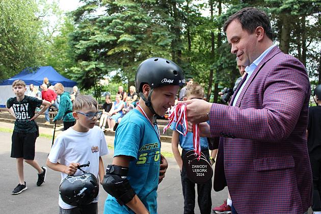 Pierwsze zawody na skateparku w Lęborku