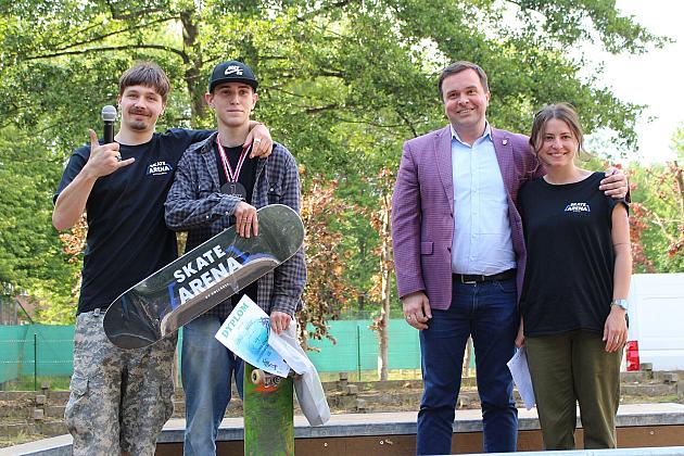 Pierwsze zawody na skateparku w Lęborku