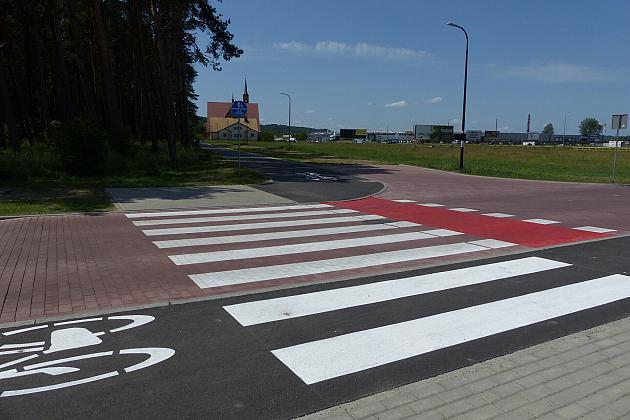 Droga pieszo-rowerowa przy ulicach Władysława IV i Teligi gotowa