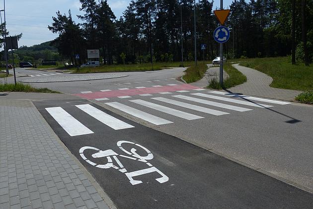 Droga pieszo-rowerowa przy ulicach Władysława IV i Teligi gotowa