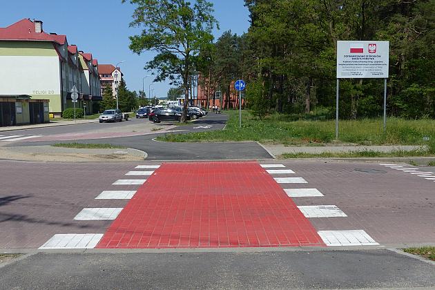 Droga pieszo-rowerowa przy ulicach Władysława IV i Teligi gotowa