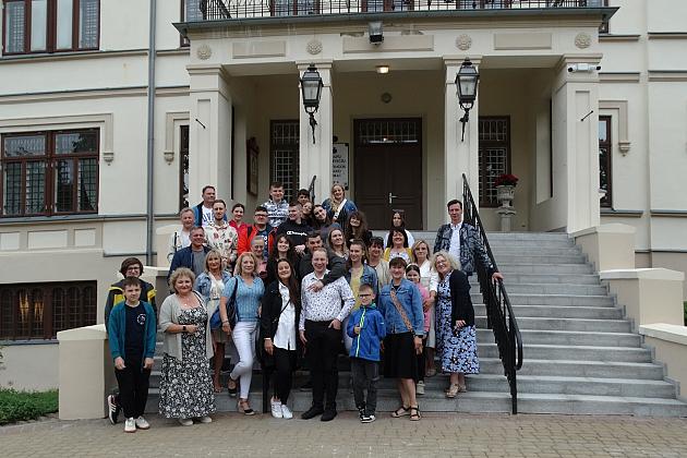 Zespół Pieśni i Tańca Ziemia Lęborska występował w Kretindze na Litwie