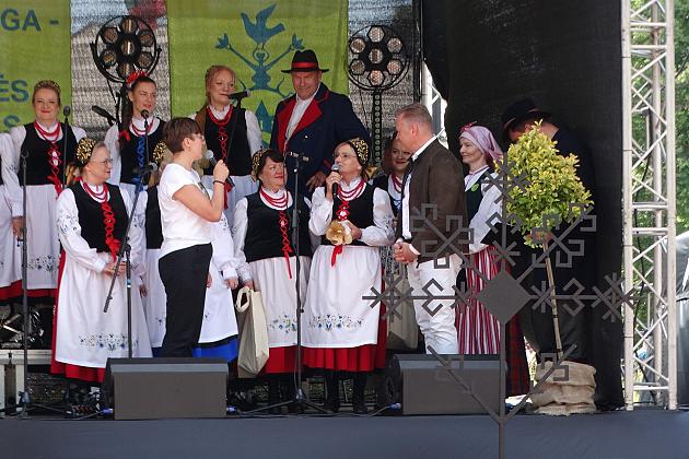 Zespół Pieśni i Tańca Ziemia Lęborska występował w Kretindze na Litwie