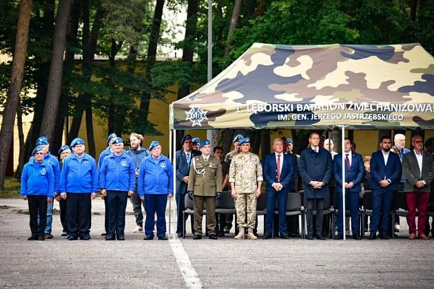 Święto 1. Lęborskiego Batalionu Zmechanizowanego