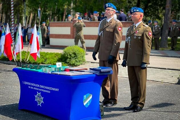 Święto 1. Lęborskiego Batalionu Zmechanizowanego