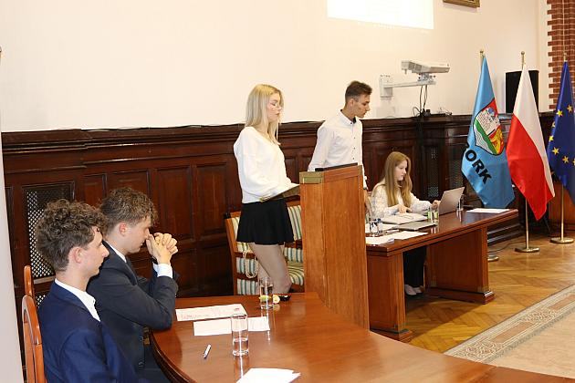 IV sesja V kadencji Młodzieżowej Rady Miasta Lęborka