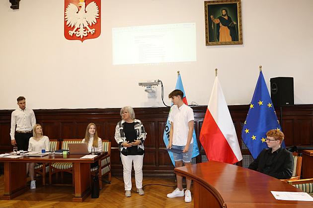 IV sesja V kadencji Młodzieżowej Rady Miasta Lęborka