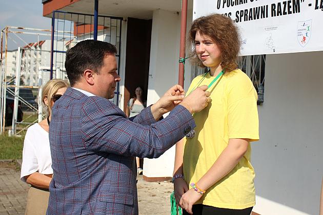 Uczniowie szkół specjalnych rywalizowali na stadionie