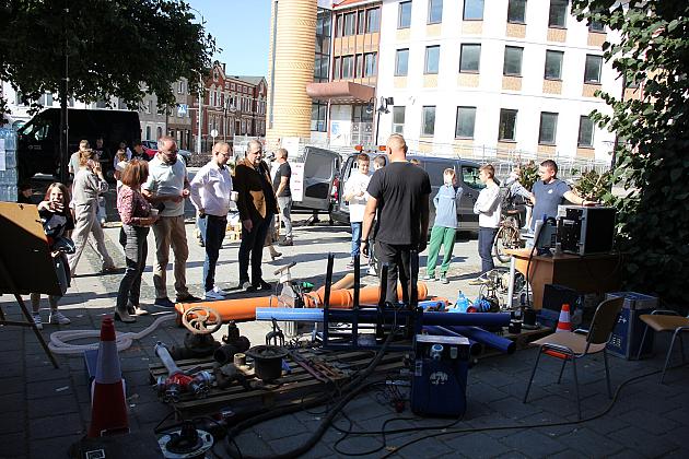 Dzień z lęborskimi wodociągami na Staromiejskiej