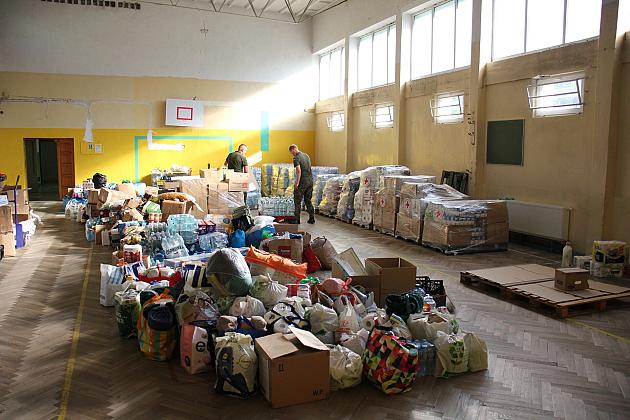 Zbiórka dla powodzian. Z Lęborka popłyną tony pomocy.