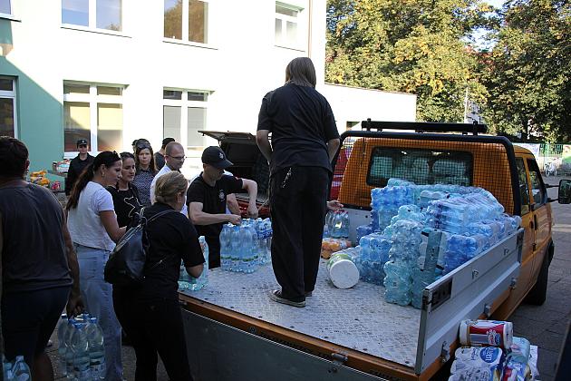 Zbiórka dla powodzian. Z Lęborka popłyną tony pomocy.