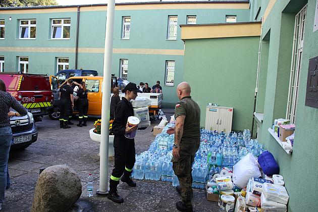 Zbiórka dla powodzian. Z Lęborka popłyną tony pomocy.