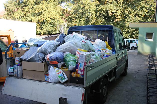 Zbiórka dla powodzian. Z Lęborka popłyną tony pomocy.