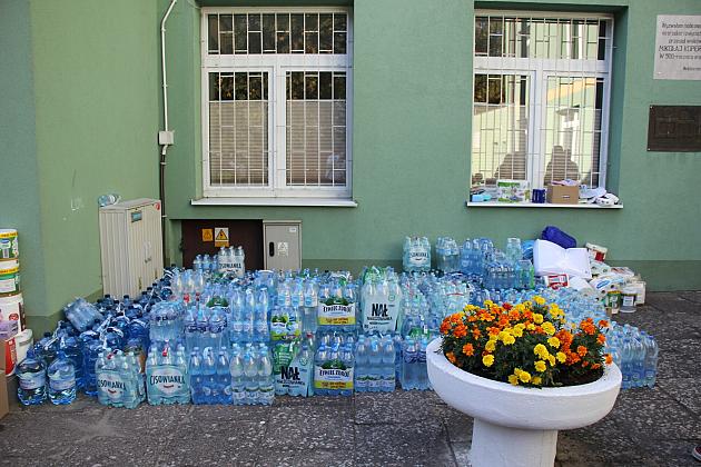 Zbiórka dla powodzian. Z Lęborka popłyną tony pomocy.