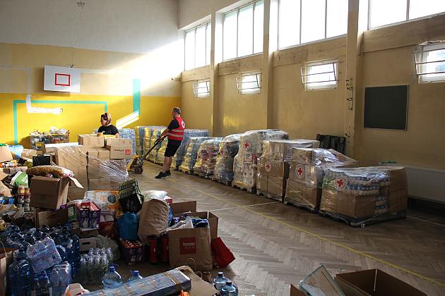 Zbiórka dla powodzian. Z Lęborka popłyną tony pomocy.