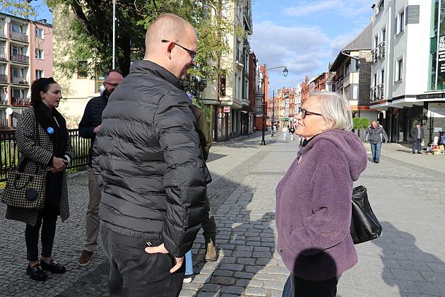 Burmistrz spotkał się z mieszkańcami Lęborka